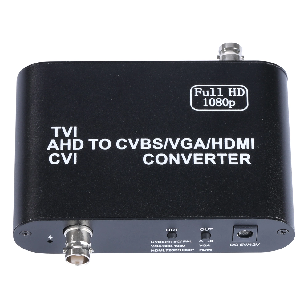 Tvi/Ahd/Cvi to CVBS/VGA/HDMI Video Converter