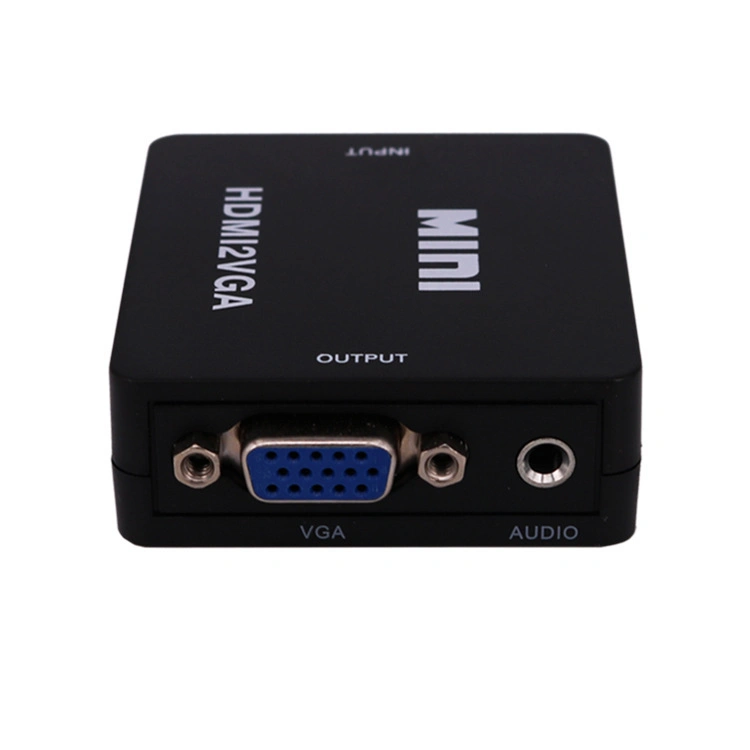 Anera Hot Sale HDMI Male to VGA Female HDMI AV Video Converter with Audio