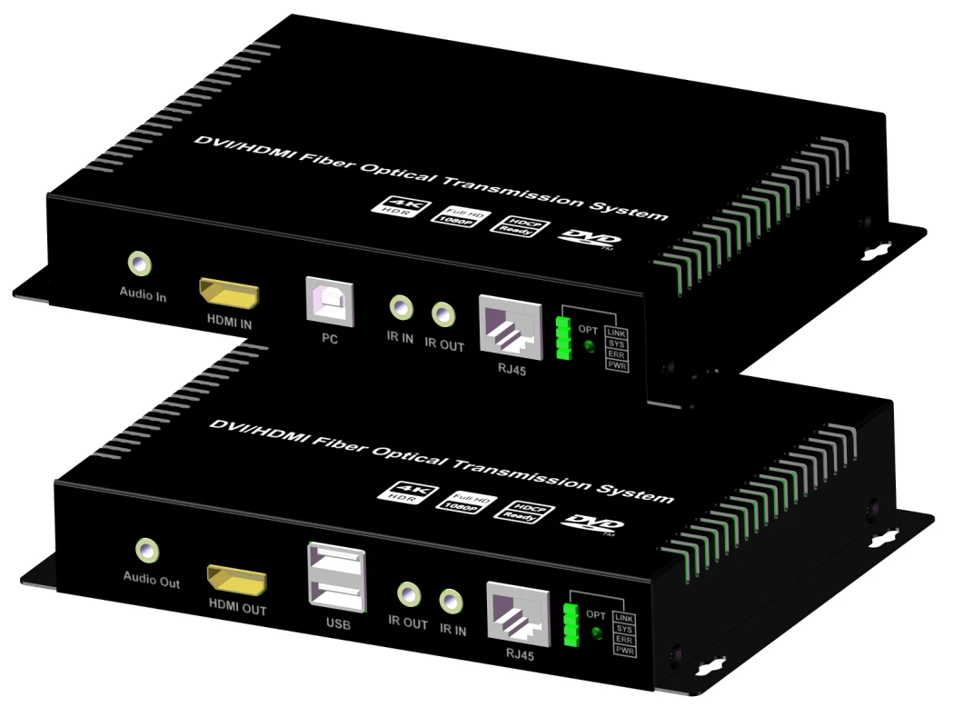 HDMI/DVI/SDI Audio &amp; Video to Fiber Optic Converter Extender