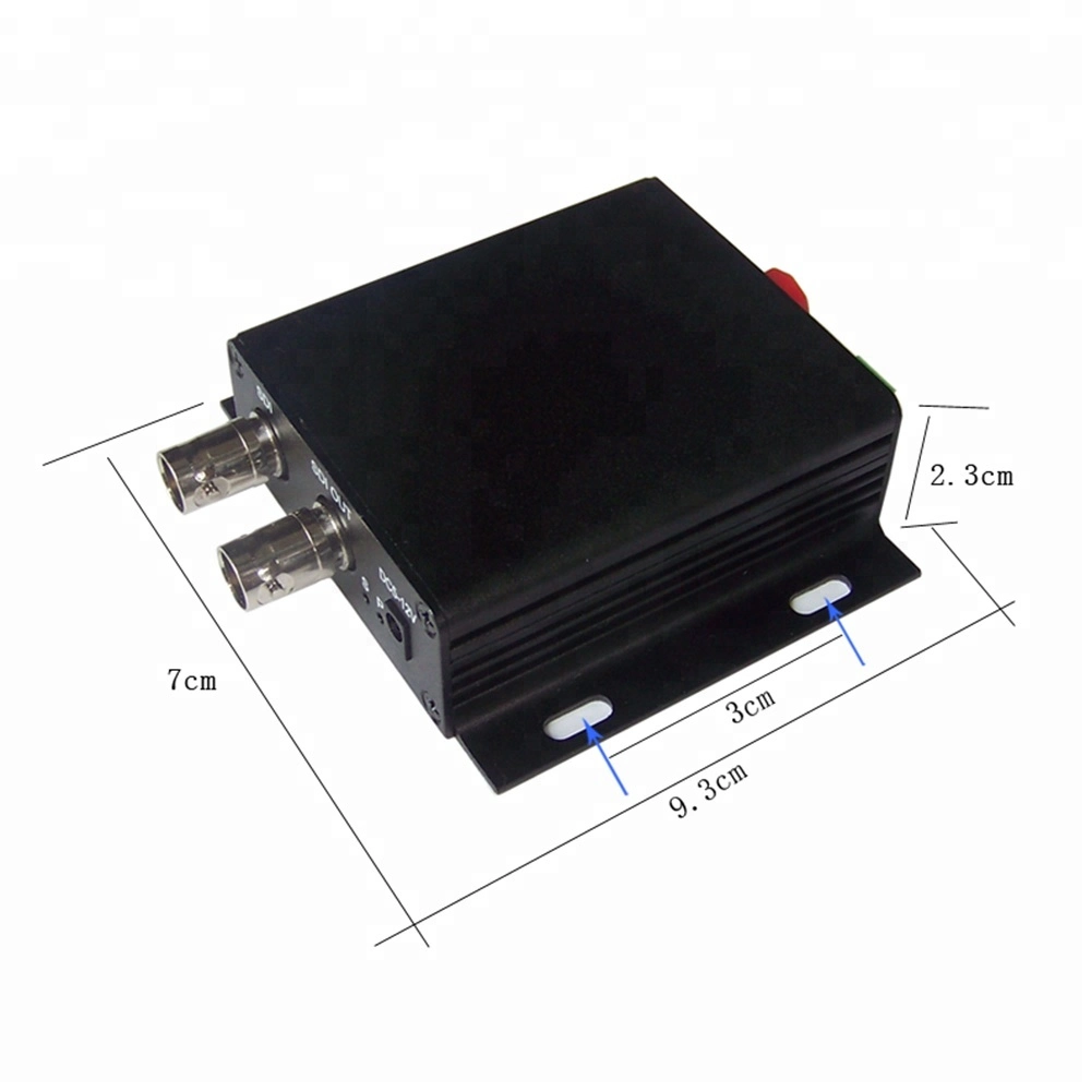 Fiber Optic 1CH 3G SDI Audio Video to Fiber Converter Single Mode Single Fiber 20km Video Fiber Optic Converter