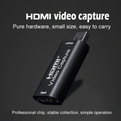 Video Capture Card HDMI Video Capture Card Streaming Vhs Board Capture USB 2.0 Cards Recorder