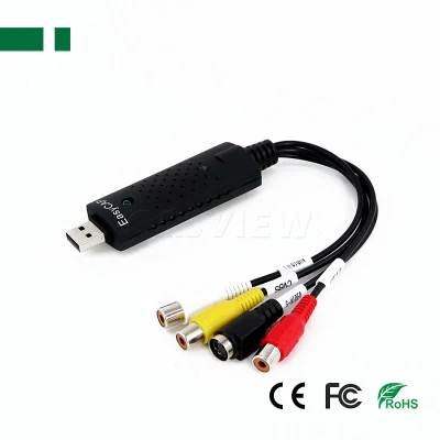 USB 2.0 Video Capture Card Easy Cap Video Audio Converter TV DVD Vhs Audio Capture Adapter Card TV Video DVR