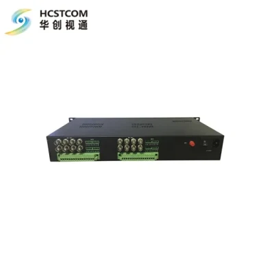 16 Channel 3G-SDI Digital Video Fiber Converter/Extender for CCTV Camera