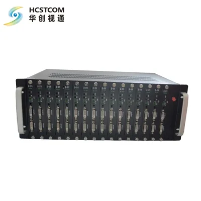 8-32 Units Rack Type 4K HDMI/DVI Optic Fiber Converter