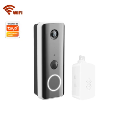1080P WiFi Smart Video Doorbell PIR Detection Alarm H. 265