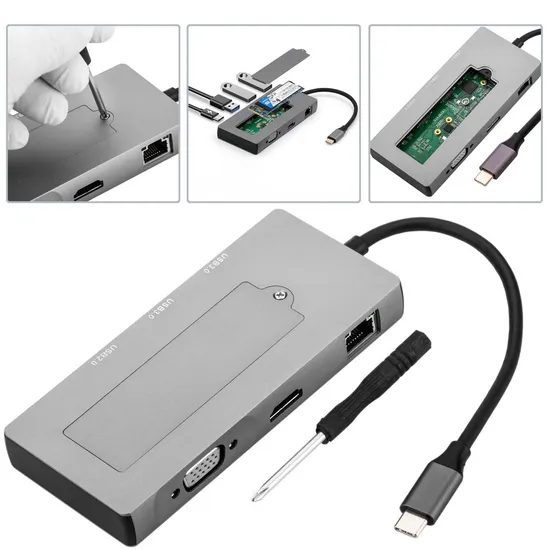 4K DVI Cable Extender Converter with Loop RJ45