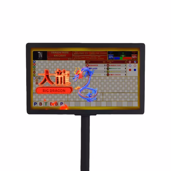 27 Inch Double Side LCD Monitor Floor Standing Digital Signage